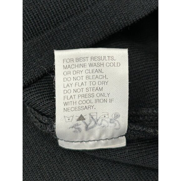 Plein Air Womens Black and Gray Striped Open Back Lightweight Sweater SZ Extra L - Picture 8 of 9